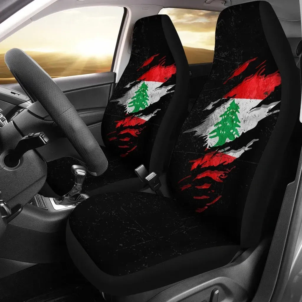 Lebanon In Me car_seat_cover - Special Grunge Style RLT6 - Wonder Print Shop