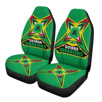 Guyana Car Seat Covers Flag Warriors RLT8 - Wonder Print Shop
