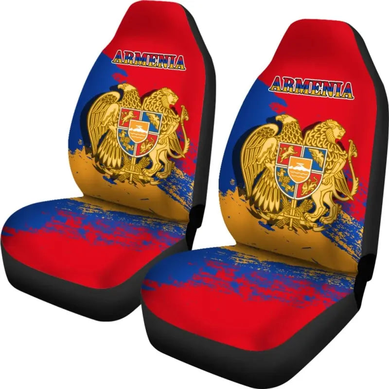 Armenia Special Car Seat Covers (Set of Two) RLT8 - Wonder Print Shop