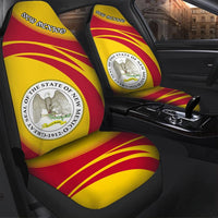 New Mexico Coat Of Arms Car Seat Cover Cricket RLT13 - Wonder Print Shop