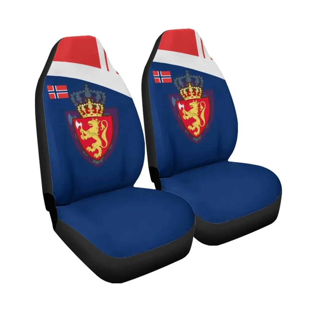 Norway Car Seat Cover Flag Of Norway RLT7 - Wonder Print Shop