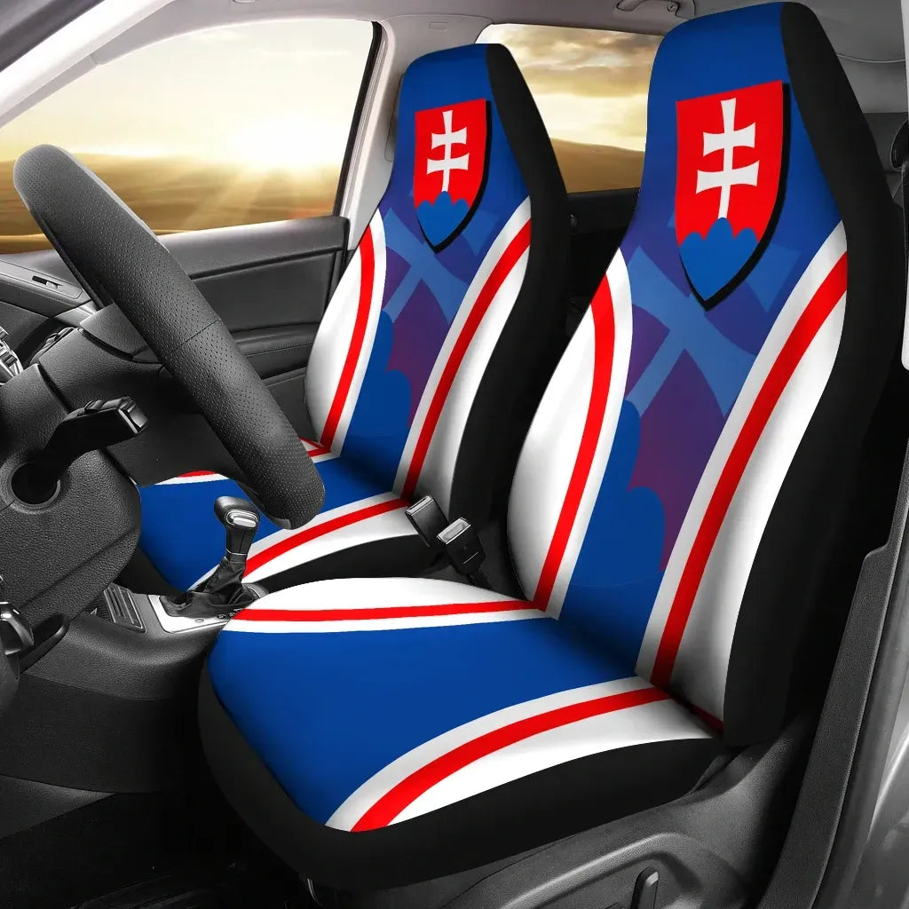 slovakia-coat-of-arms-car-seat-covers-sport-style