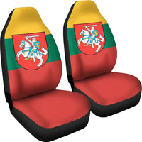 Lithuania - Lietuva Flag car_seat_cover RLT6 - Wonder Print Shop