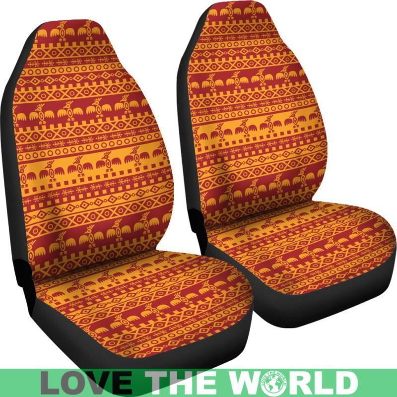 Mexico Aztec Pattern 10 Car Seat Cover RLT13 - Wonder Print Shop
