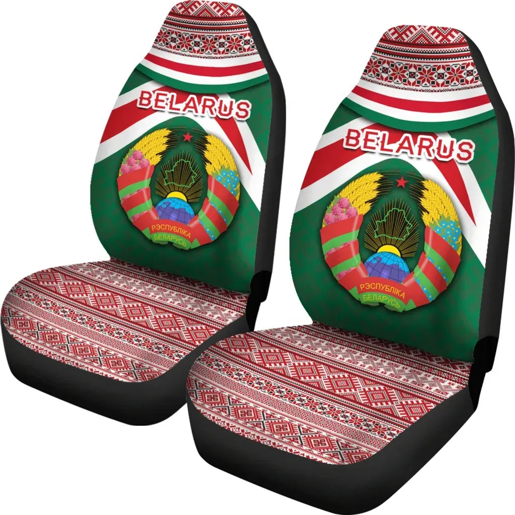 Belarus car_seat_cover - Vibes Version RLT6 - Wonder Print Shop