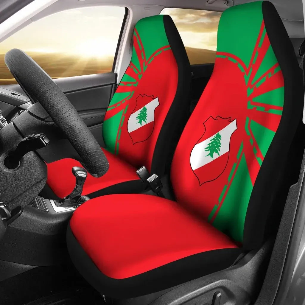 Lebanon car_seat_cover Premium Style RLT6 - Wonder Print Shop