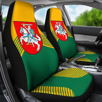 Lithuania Coat Of Arms car_seat_cover RLT6 - Wonder Print Shop