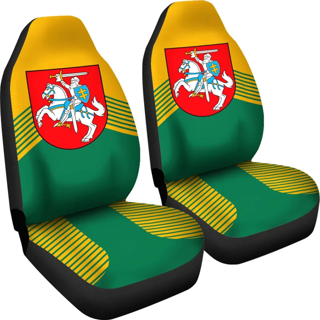 Lithuania Coat Of Arms car_seat_cover RLT6 - Wonder Print Shop