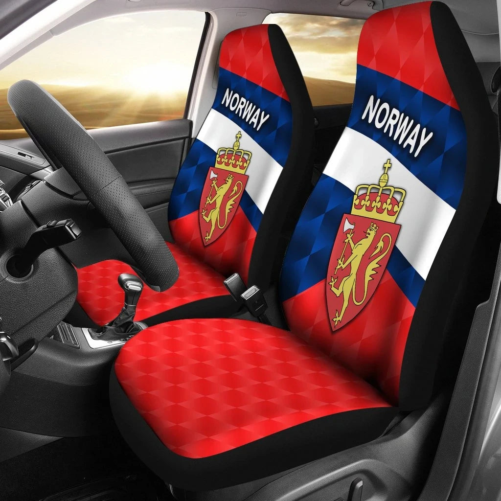 Norway Car Seat Covers Sporty Style RLT7 - Wonder Print Shop
