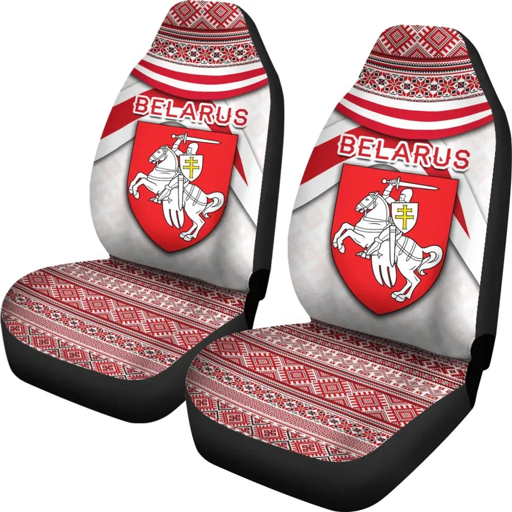 Belarus Pahonia car_seat_cover - Vibes Version RLT6 - Wonder Print Shop