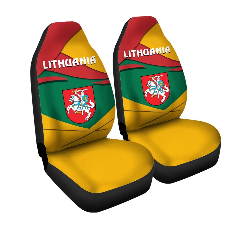 Lithuania car_seat_cover - Lithuania Pride RLT6 - Wonder Print Shop