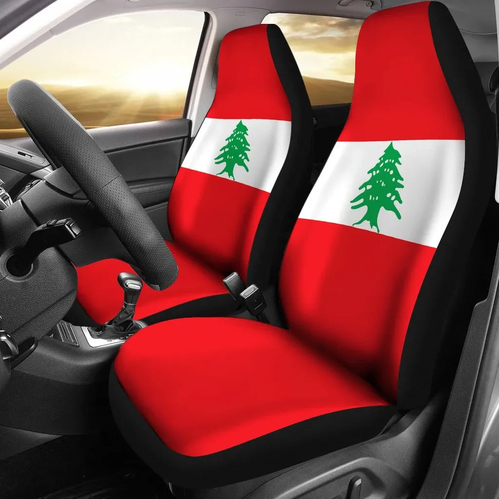 Lebanon car_seat_cover Original Flag RLT6 - Wonder Print Shop