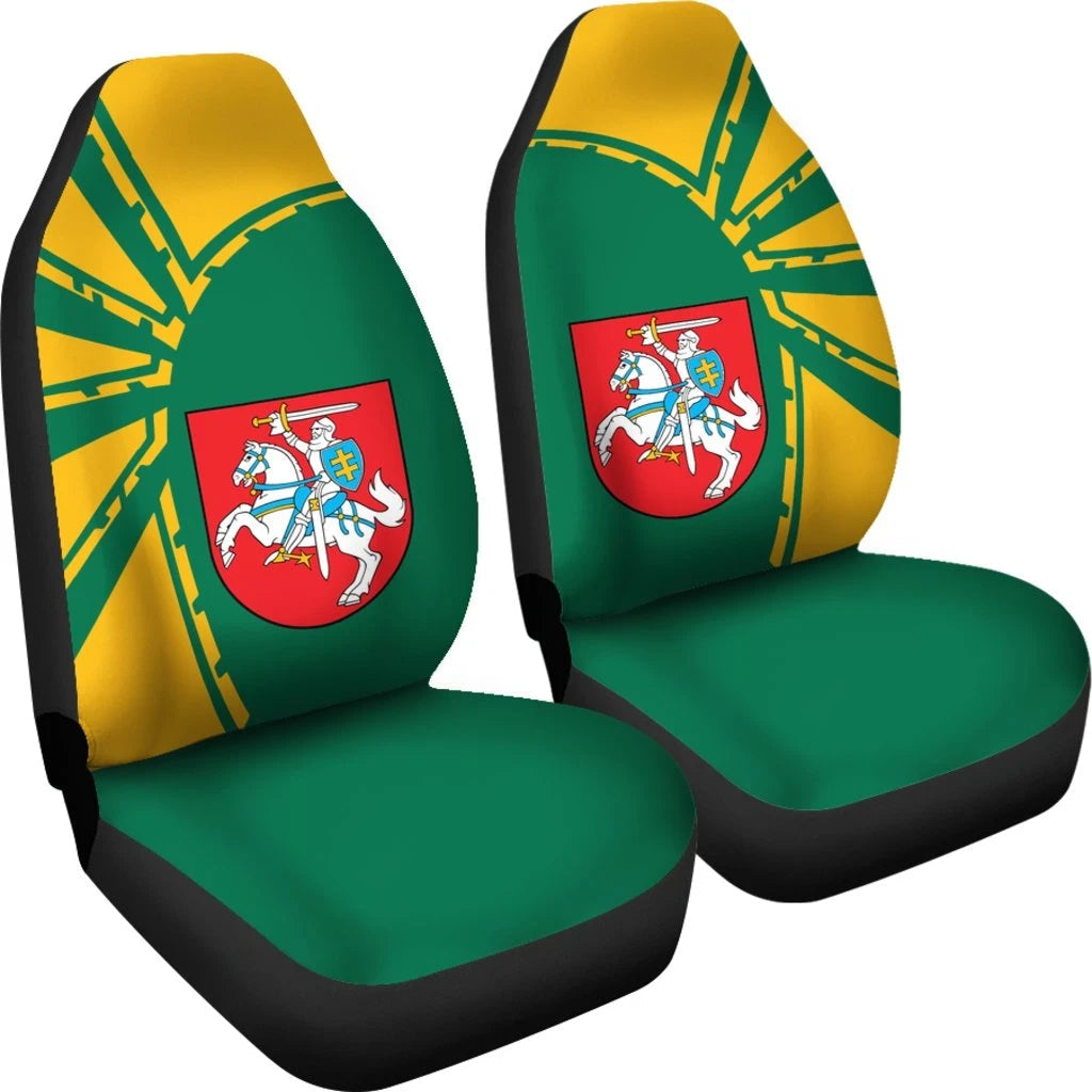 Lithuania car_seat_cover Premium Style RLT6 - Wonder Print Shop