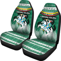 Lithuania Christmas car_seat_cover Simple Vibes Version RLT6 - Wonder Print Shop