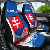 Slovakia Special Car Seat Covers RLT13 - Wonder Print Shop