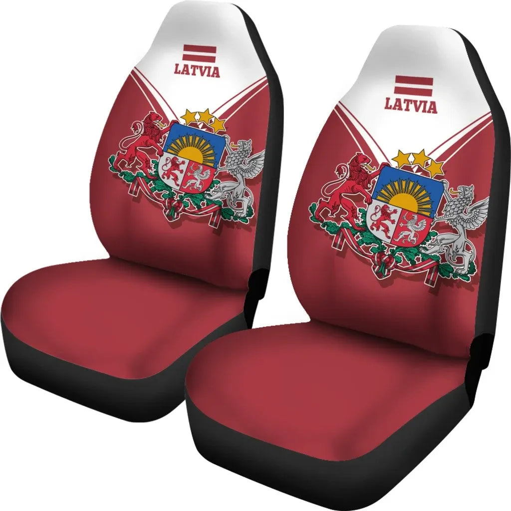 Latvia car_seat_cover - Latvian Pride RLT6 - Wonder Print Shop