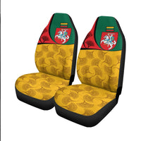 Lithuania car_seat_cover - Flag of Lithuania RLT6 - Wonder Print Shop
