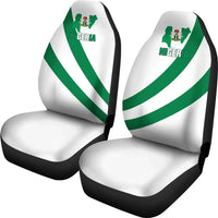 Nigeria Special Flag Car Seat Covers Set Of Two RLT8 - Wonder Print Shop