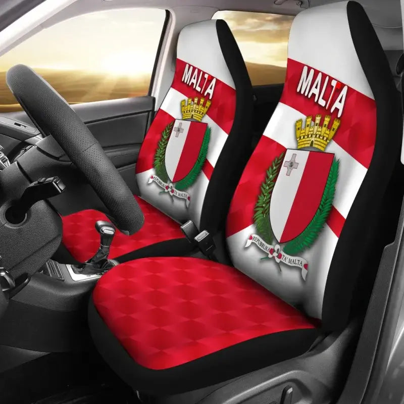 Malta Car Seat Covers Sporty Style RLT12 - Wonder Print Shop
