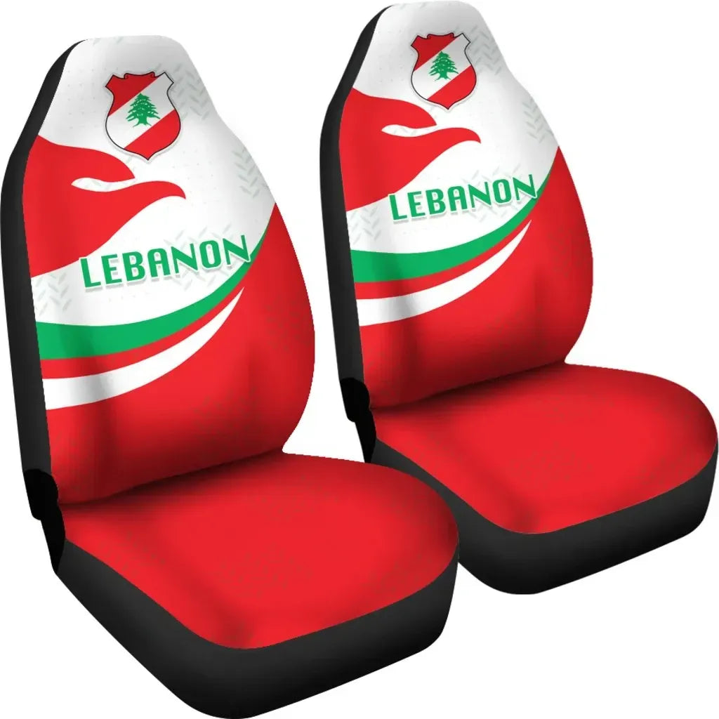 Lebanon car_seat_cover Proud Version RLT6 - Wonder Print Shop