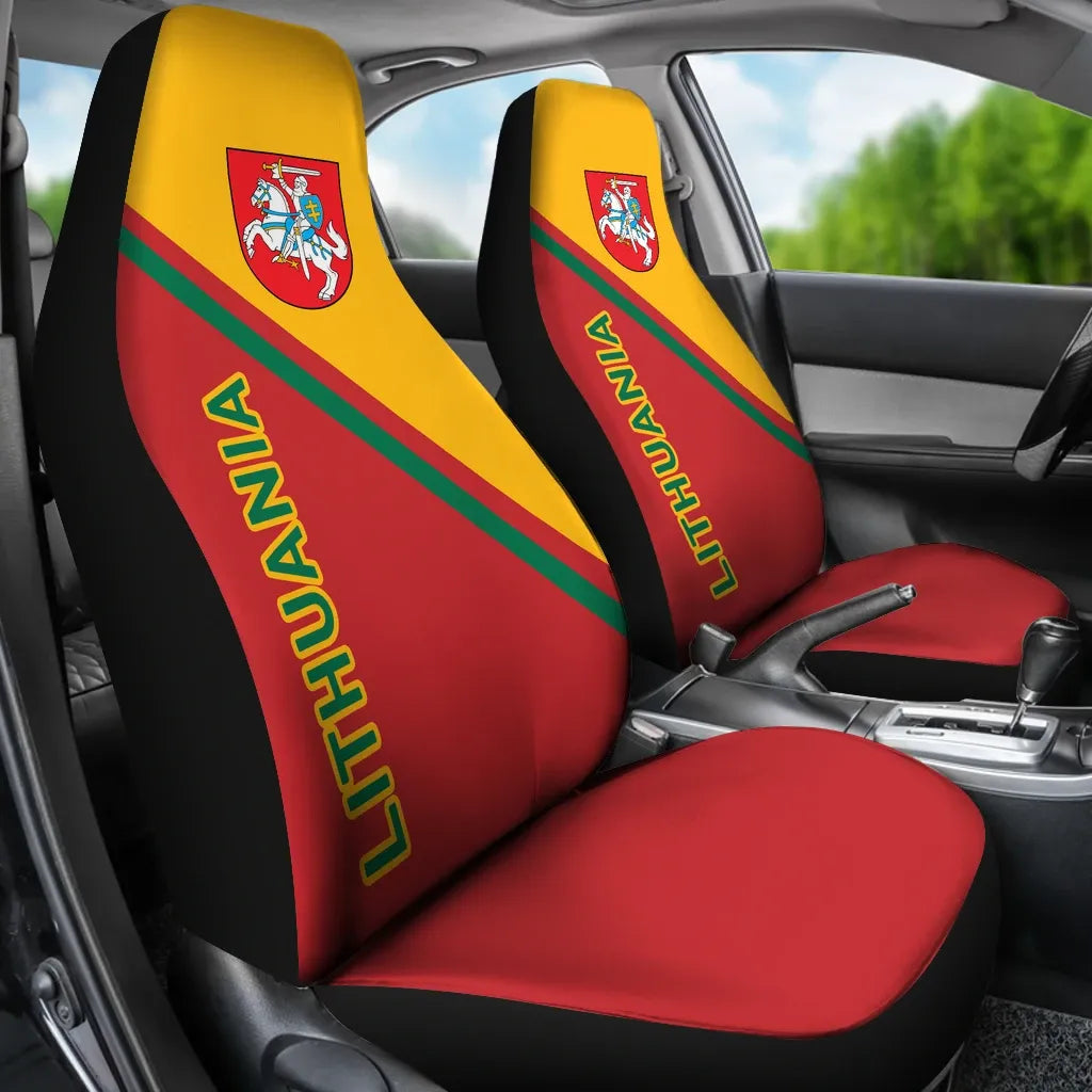 Lithuania car_seat_cover - Curve Version01 RLT6 - Wonder Print Shop
