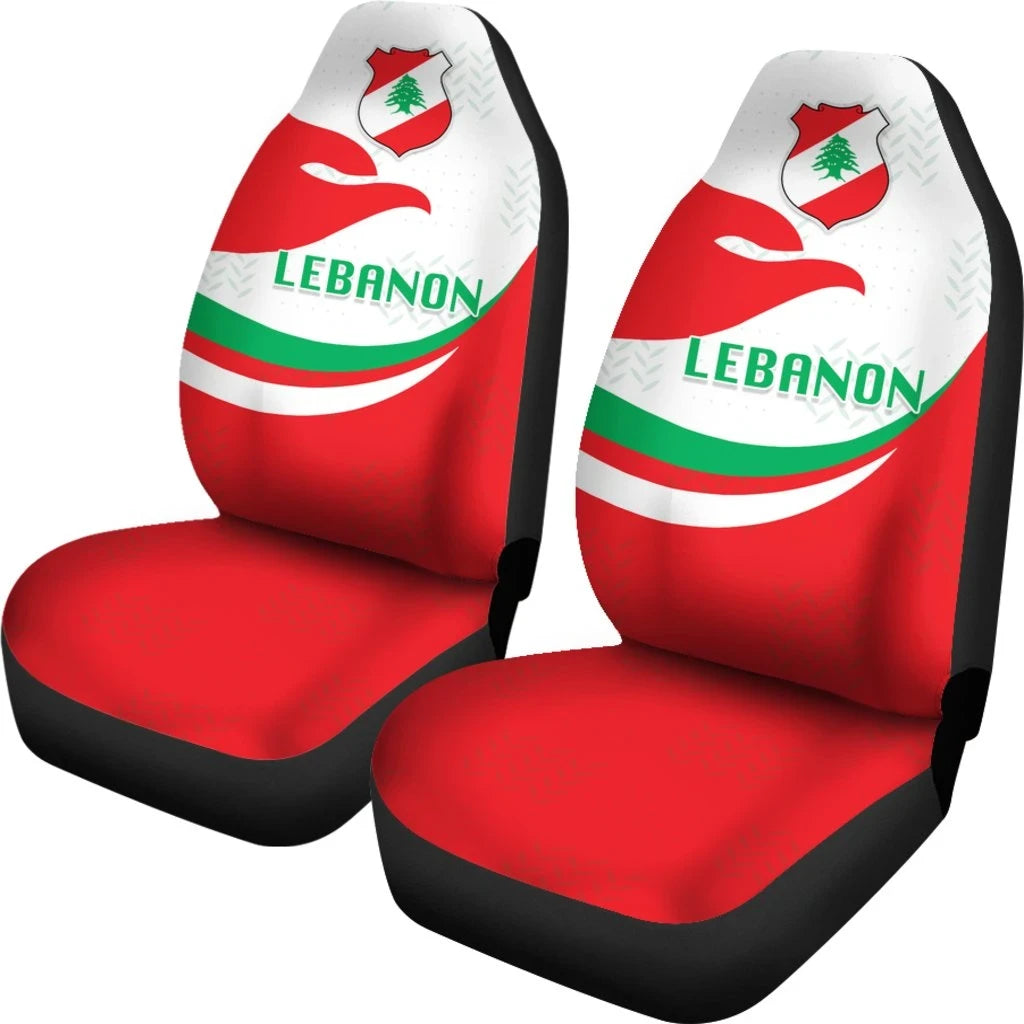 Lebanon car_seat_cover Proud Version RLT6 - Wonder Print Shop