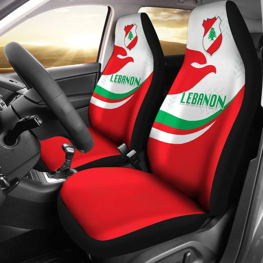 Lebanon car_seat_cover Proud Version RLT6 - Wonder Print Shop