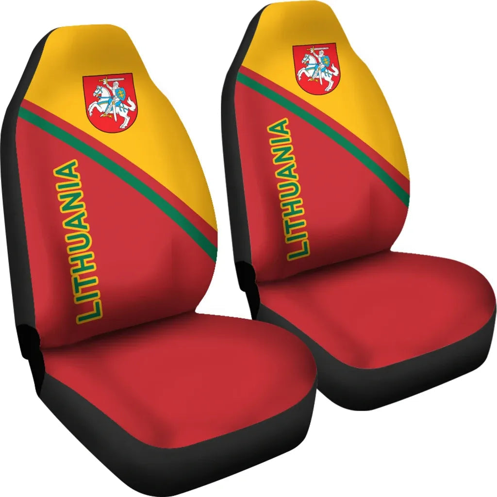 Lithuania car_seat_cover - Curve Version01 RLT6 - Wonder Print Shop