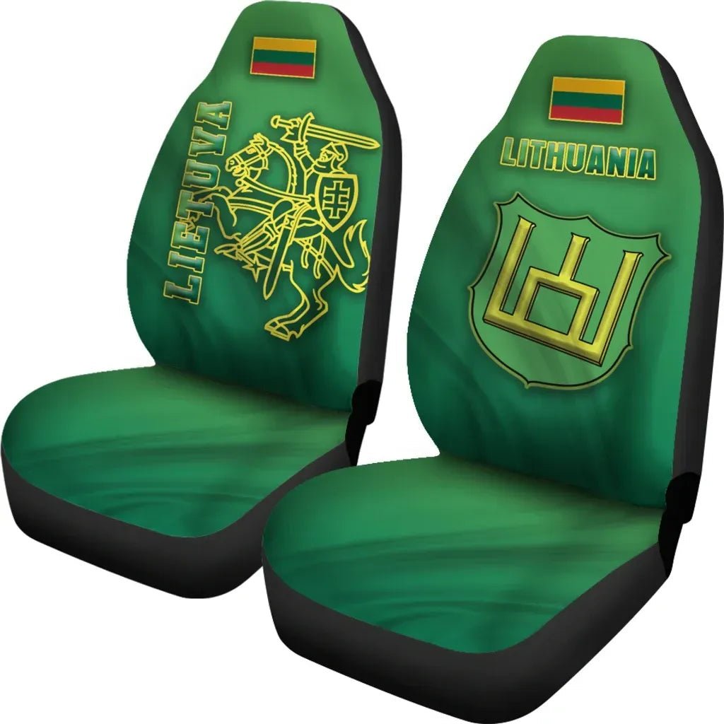 Lithuania Vytis Columns of Gediminas car_seat_cover RLT6 - Wonder Print Shop