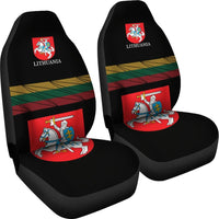 Lithuania - United car_seat_cover RLT6 - Wonder Print Shop