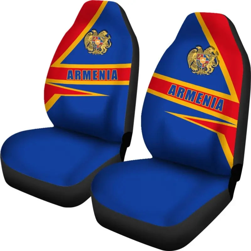 Armenia Car Seat Covers - Armenia Pride RLT8 - Wonder Print Shop