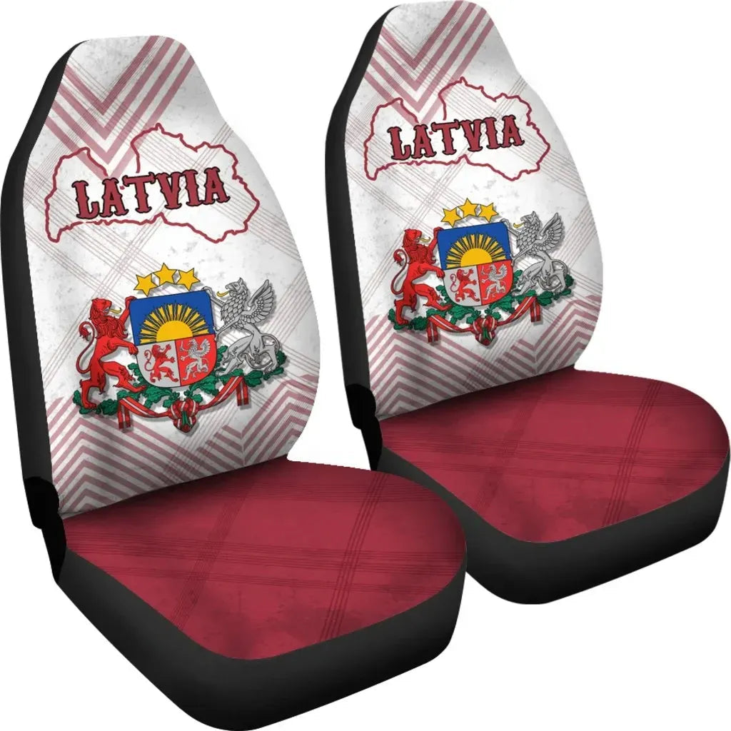 Latvia car_seat_cover RLT6 - Wonder Print Shop