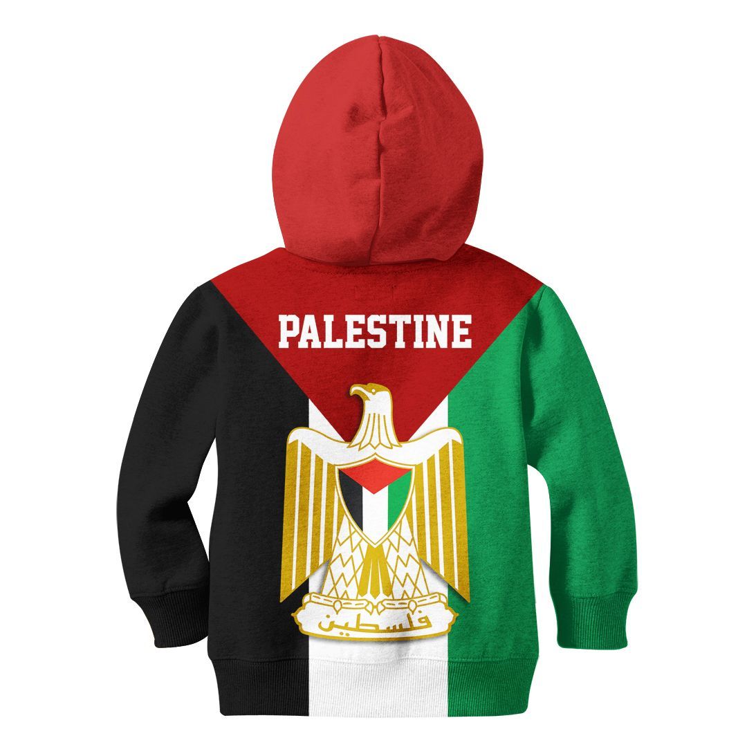Wonder Print Shop Palestine Hoodie Kid, Be Stronger Palestine RLT13 - Wonder Print Shop