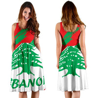 lebanon-womens-dress-lebanon-flag-polygon-style24