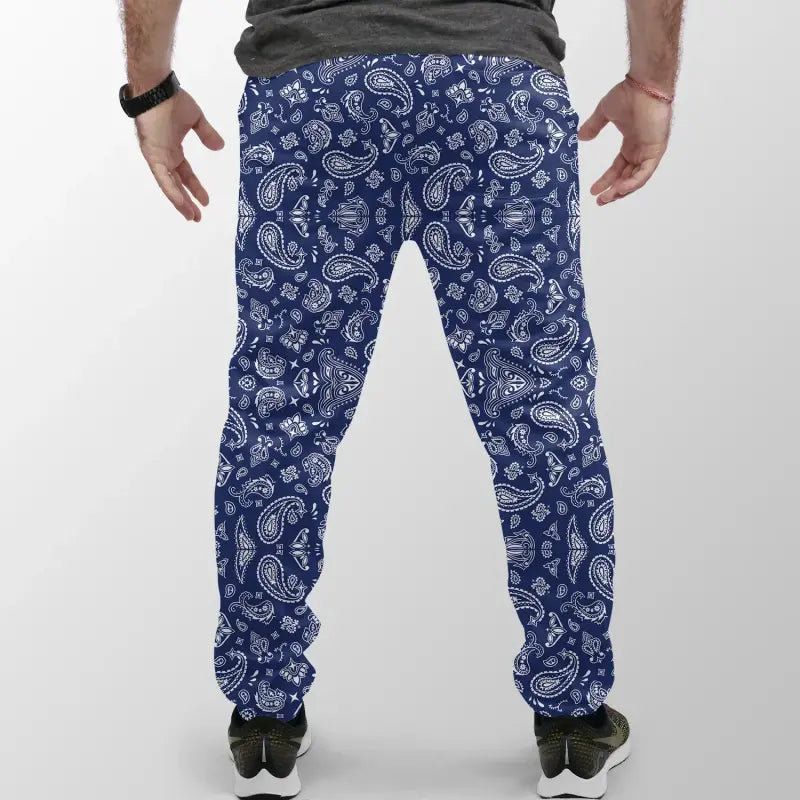 jogger-womensmens-blue-bandana