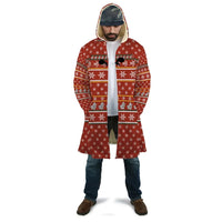 Lithuania Christmas sherpahoodie - Red RLT6 - Wonder Print Shop