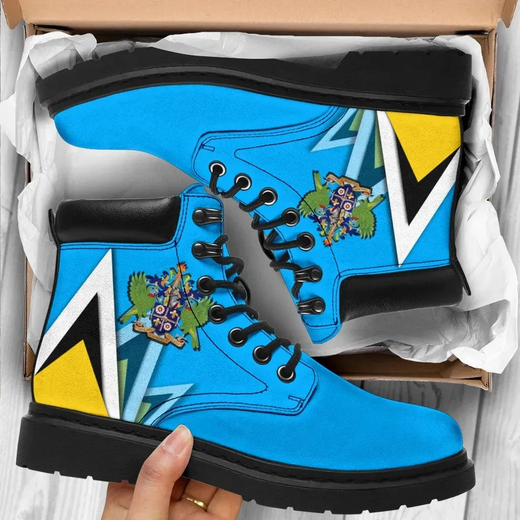 saint-lucia-all-season-boots-flag-with-coat-of-arms