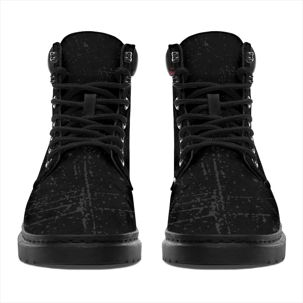 Latvia In Me All Season Boots - Special Grunge Style RLT6 - Wonder Print Shop