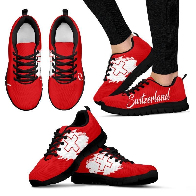 Switzerland Women's and Men's Sneakers RLT13 - Wonder Print Shop