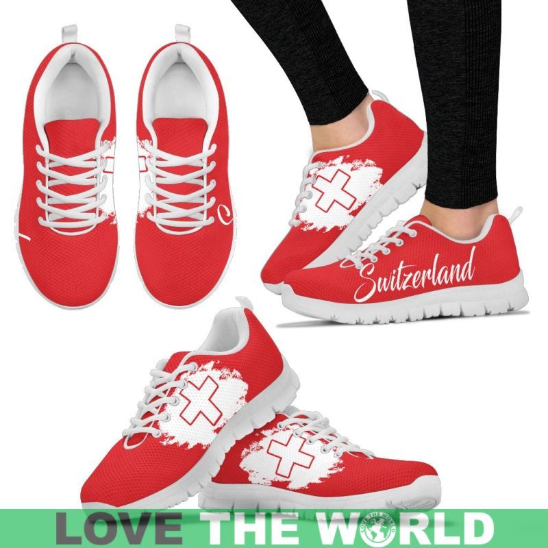 Switzerland Women's and Men's Sneakers RLT13 - Wonder Print Shop