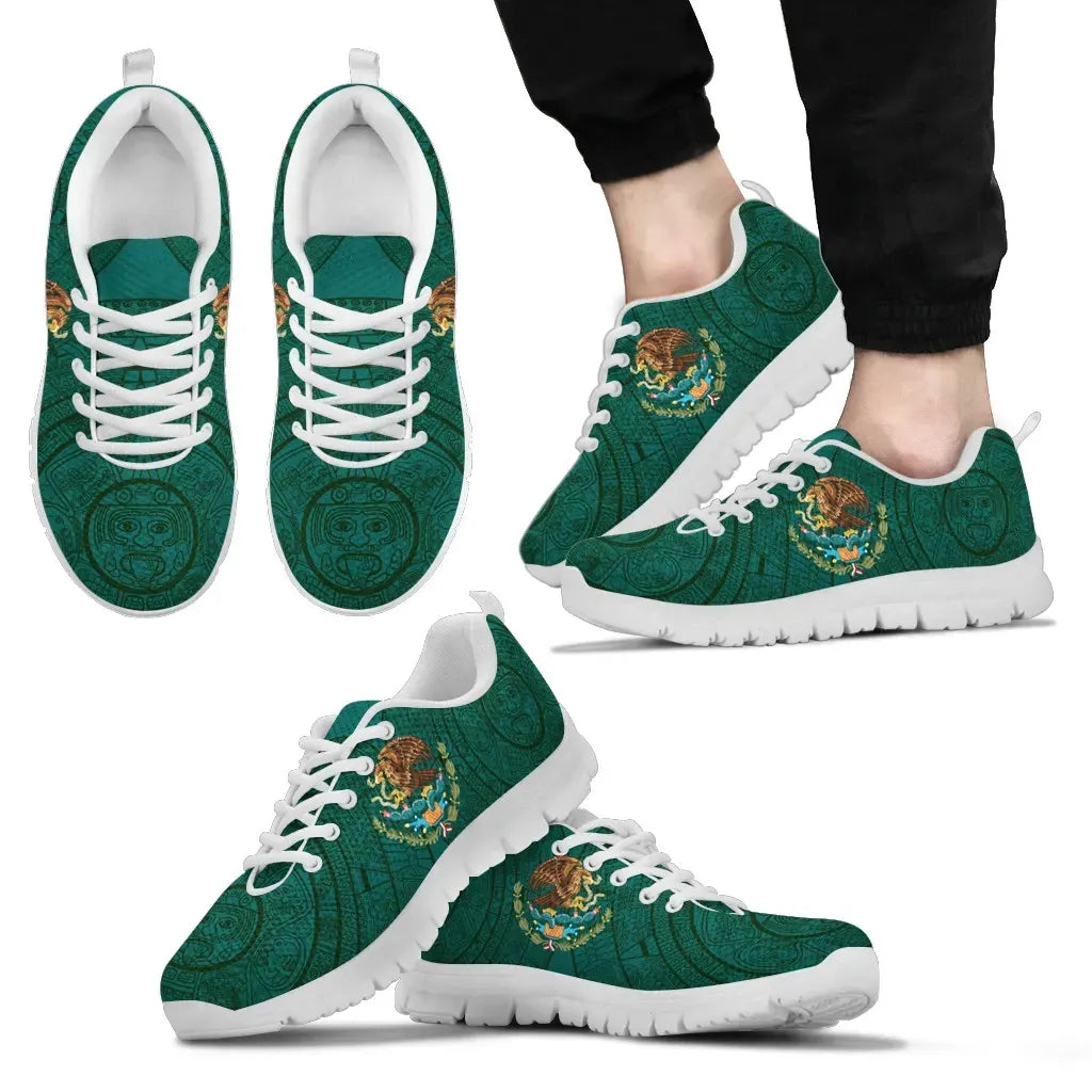 Mexico Aztec Athletic Men's/Women's Sneakers RLT13 - Wonder Print Shop