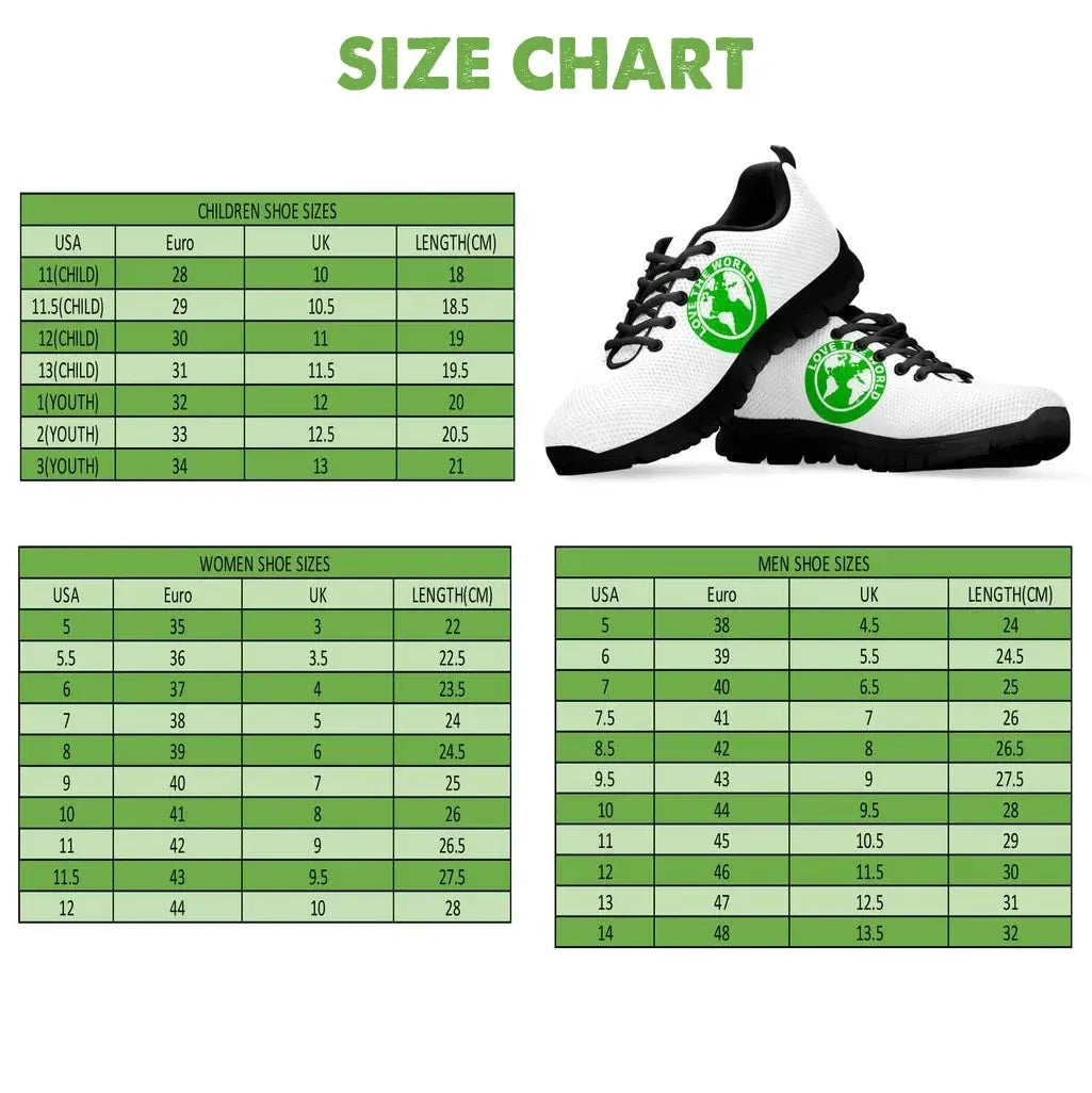 Mexico Aztec Athletic Men's/Women's Sneakers RLT13 - Wonder Print Shop