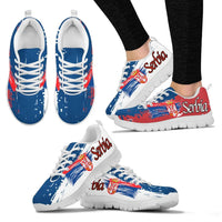 Serbia Sneakers Serbia Flag Men's/Women's/Kid's RLT7 - Wonder Print Shop