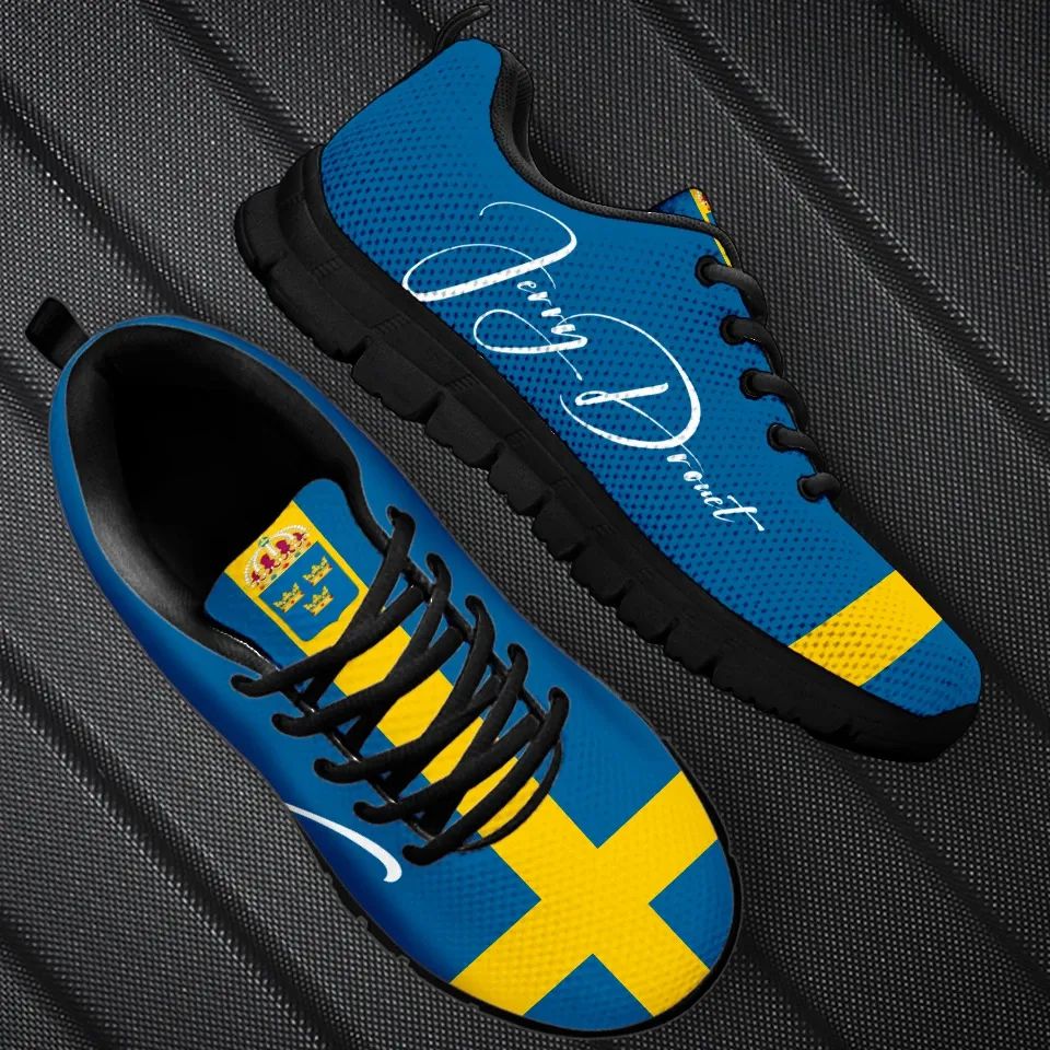 (Custom) Sweden Sneakers Flag Personal Signature RLT7 - Wonder Print Shop