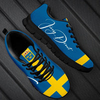 (Custom) Sweden Sneakers Flag Personal Signature RLT7 - Wonder Print Shop