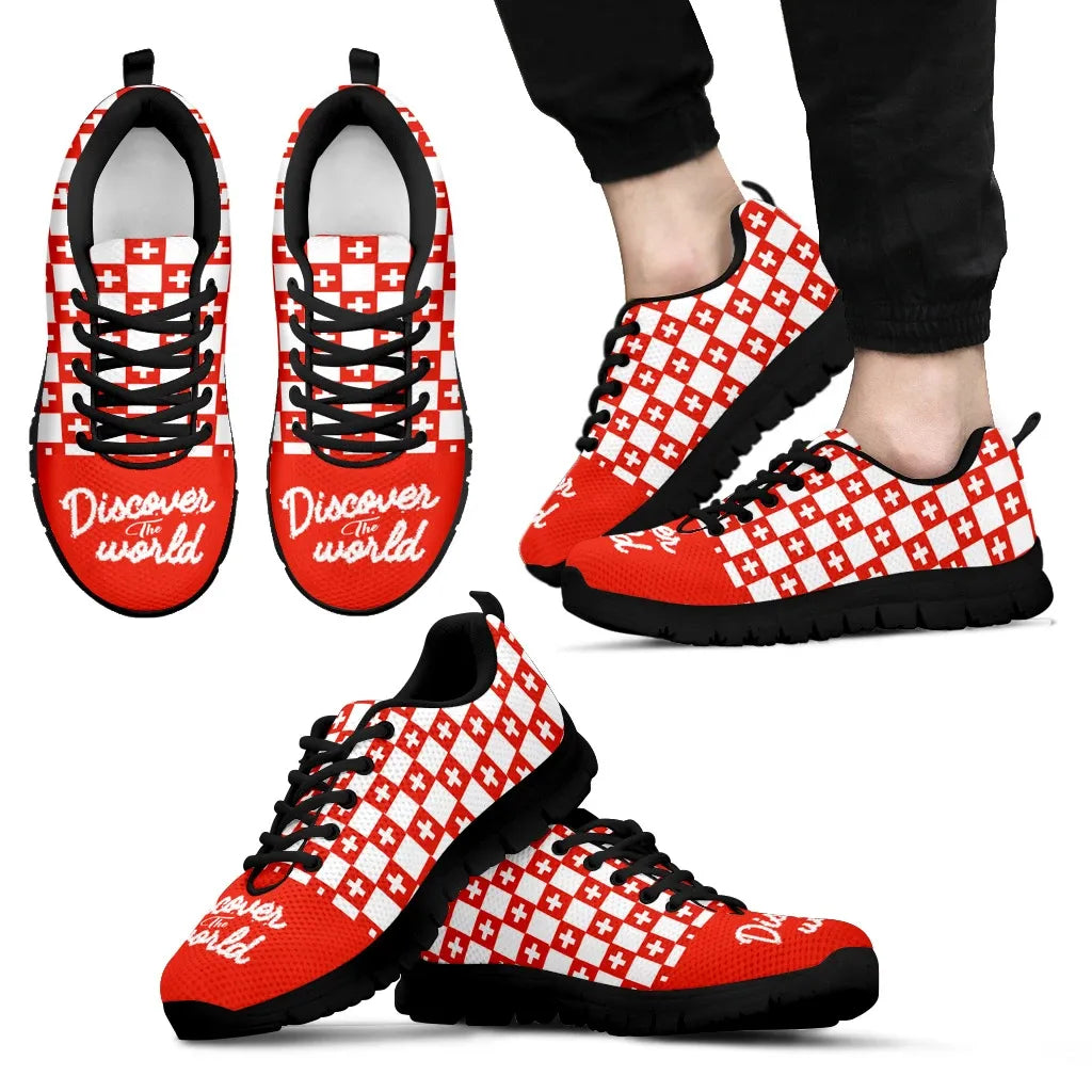 Swiss Shoes Switzerland Flag RLT13 - Wonder Print Shop