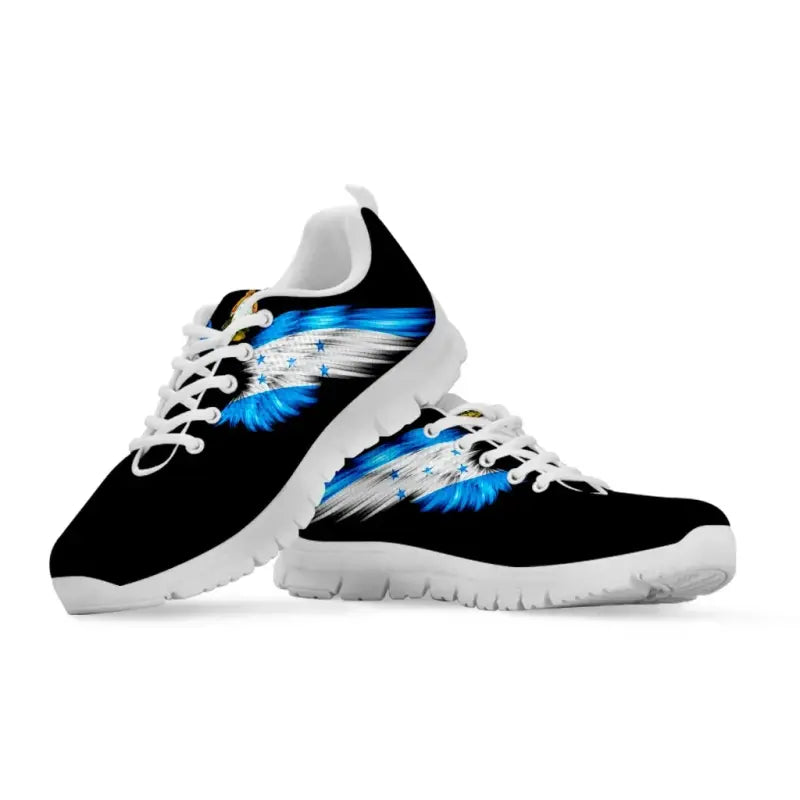Honduras Wings Sneakers - Black Edition RLT8 - Wonder Print Shop