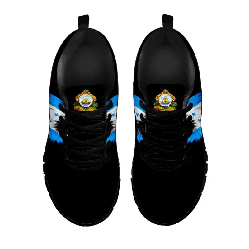 Honduras Wings Sneakers - Black Edition RLT8 - Wonder Print Shop