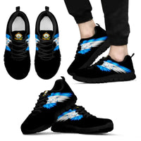 Honduras Wings Sneakers - Black Edition RLT8 - Wonder Print Shop