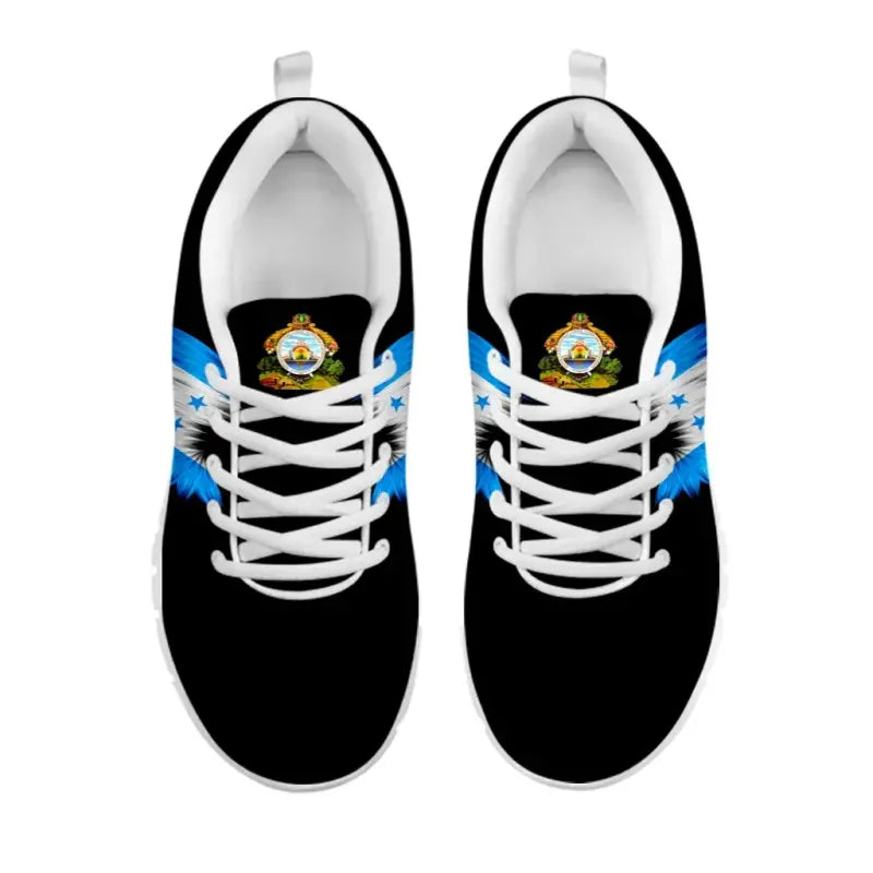 Honduras Wings Sneakers - Black Edition RLT8 - Wonder Print Shop